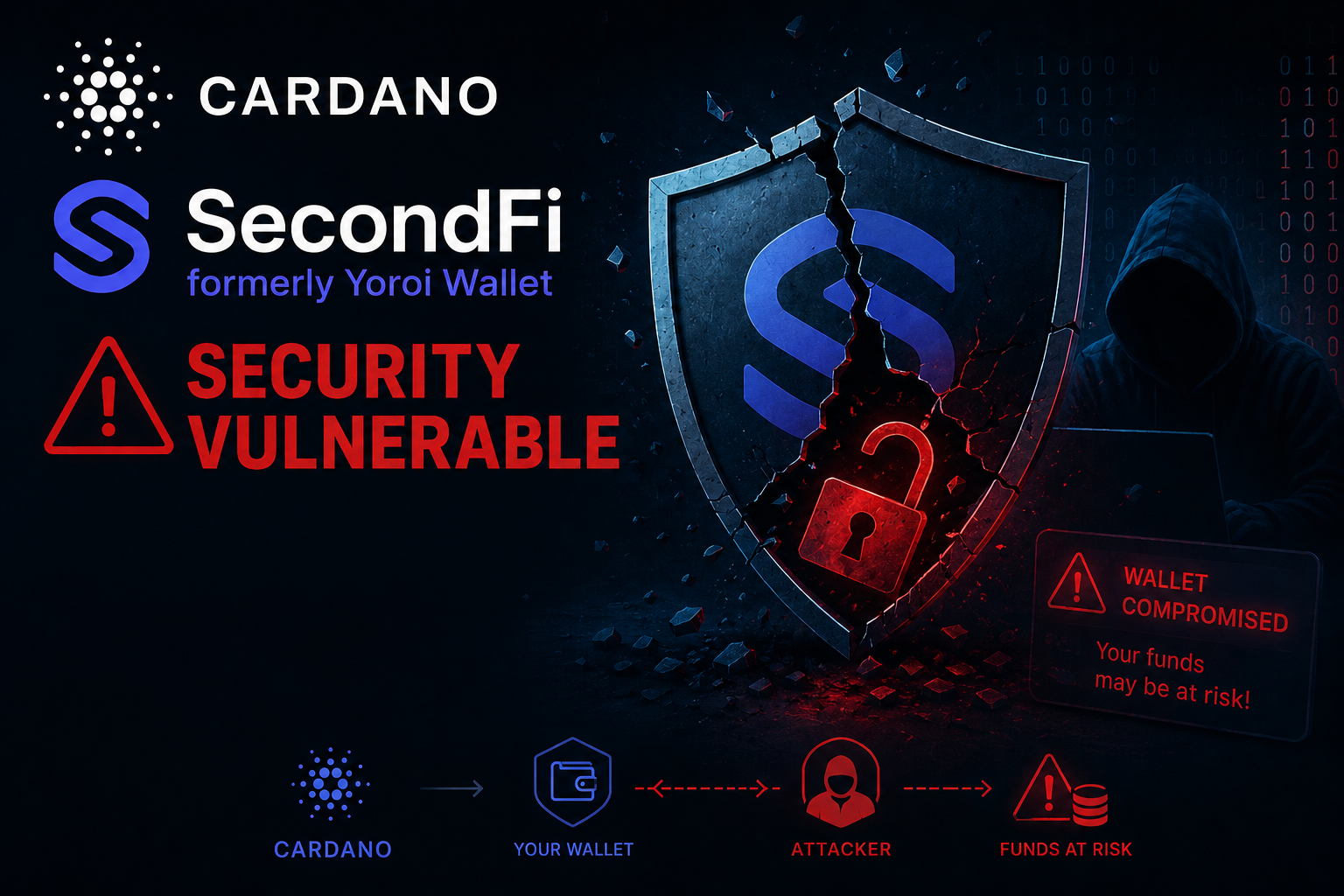 SecondFi Sicherheitswarnung: Yoroi Wallet Vorfall & ADA Schutz